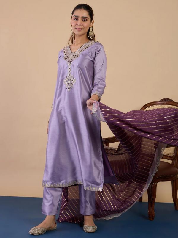 VP 9840  L Women's Designer Kurta Pant Set Premium Pattern Collection